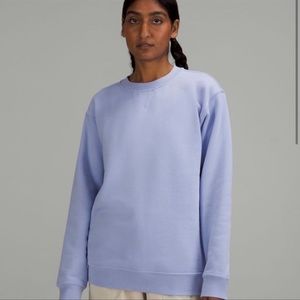 lululemon lavender dusk all yours crew